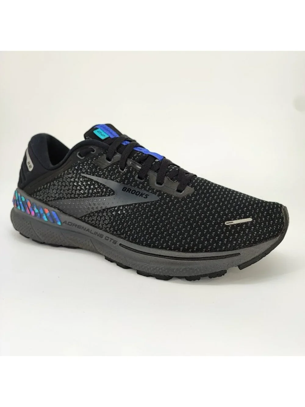 Brooks Adrenaline GTS 22 Men's Size 12 Running Shoes Mesh Black 1103661D046